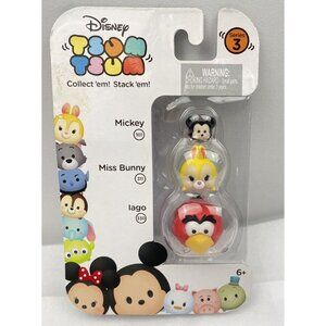 Disney tsum tsum 3 Figure Pack Series 3 Mickey Miss Bunny Lago